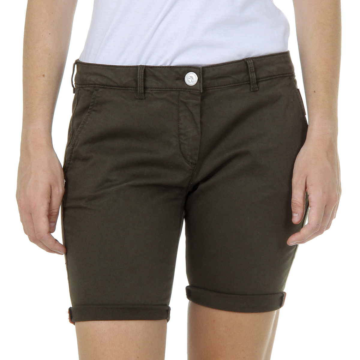 Andrew Charles Pantaloncini da donna verdi SAFIA
