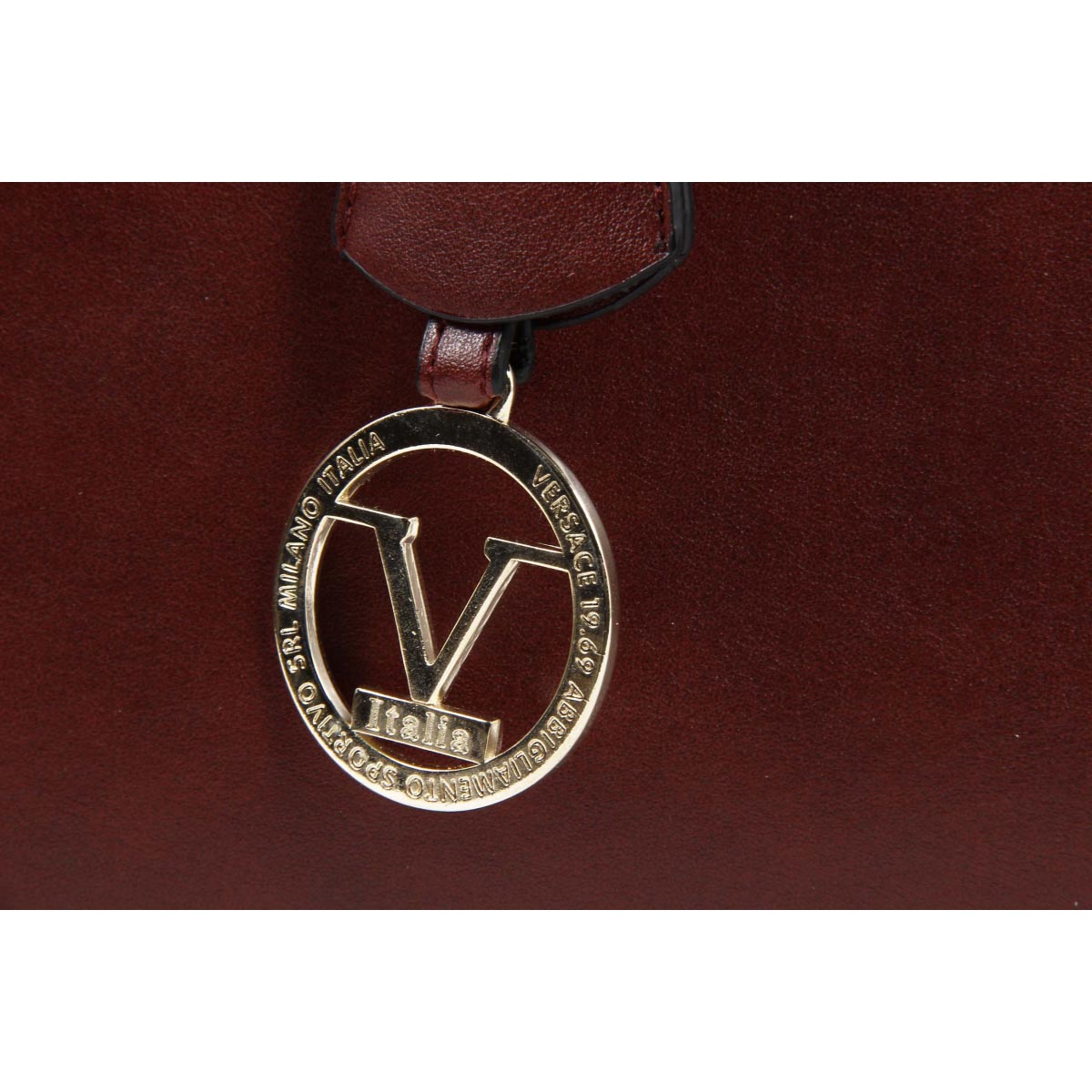 V 1969 Italia Borsa da donna VE08 CLARET RED