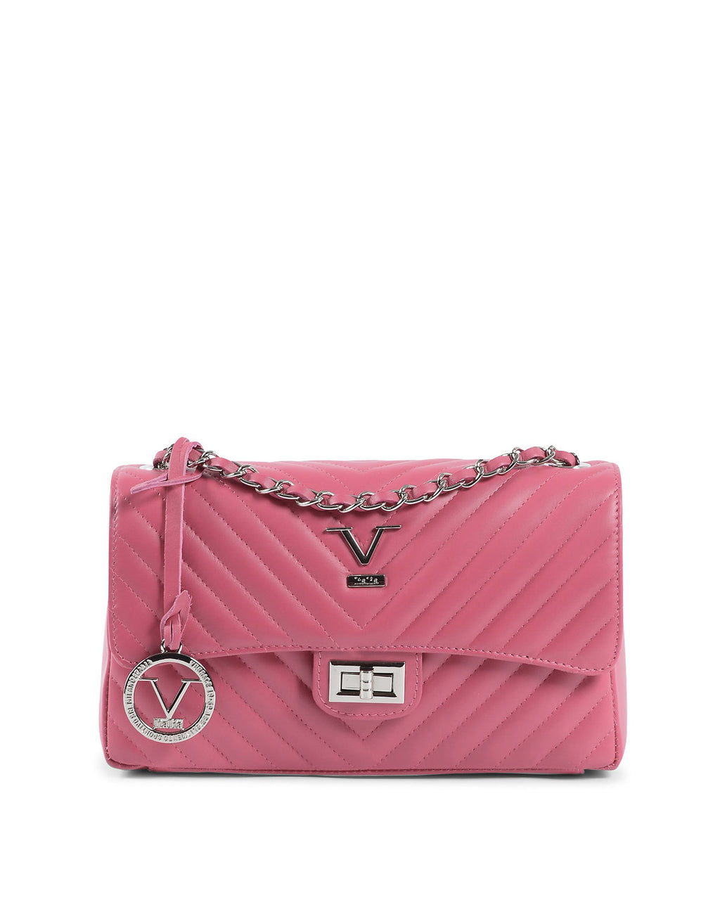 V Italia Borsa a mano da donna Fuxia V0116 SAUVAGE FUXIA