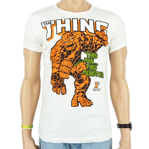 Maglietta da uomo Marvel Comics The Thing La Cosa
