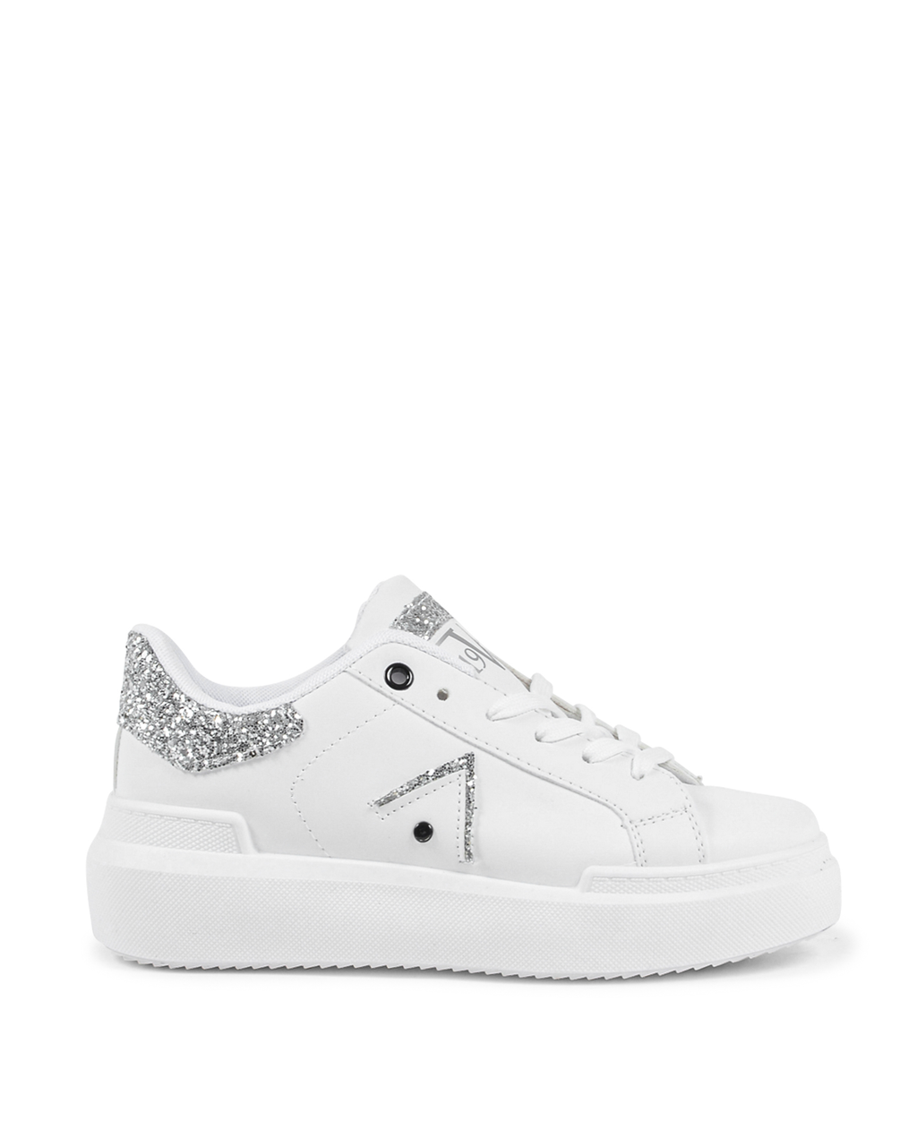 19V69 Italia Womens Sneaker V813 BIANCO ARGENTO