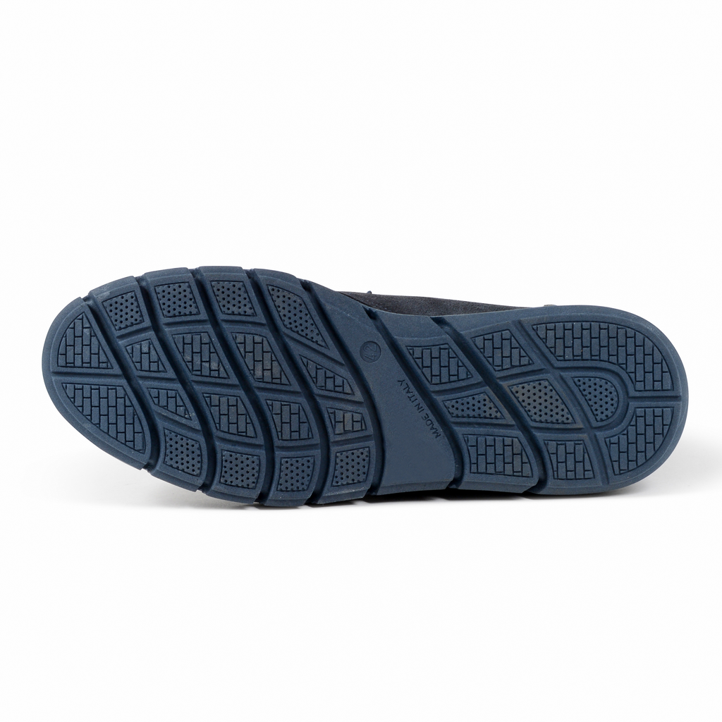 Stivaletto Uomo 19V69 Italia Blu Grigio 930 CAMOSCIO BLU GRIGIO