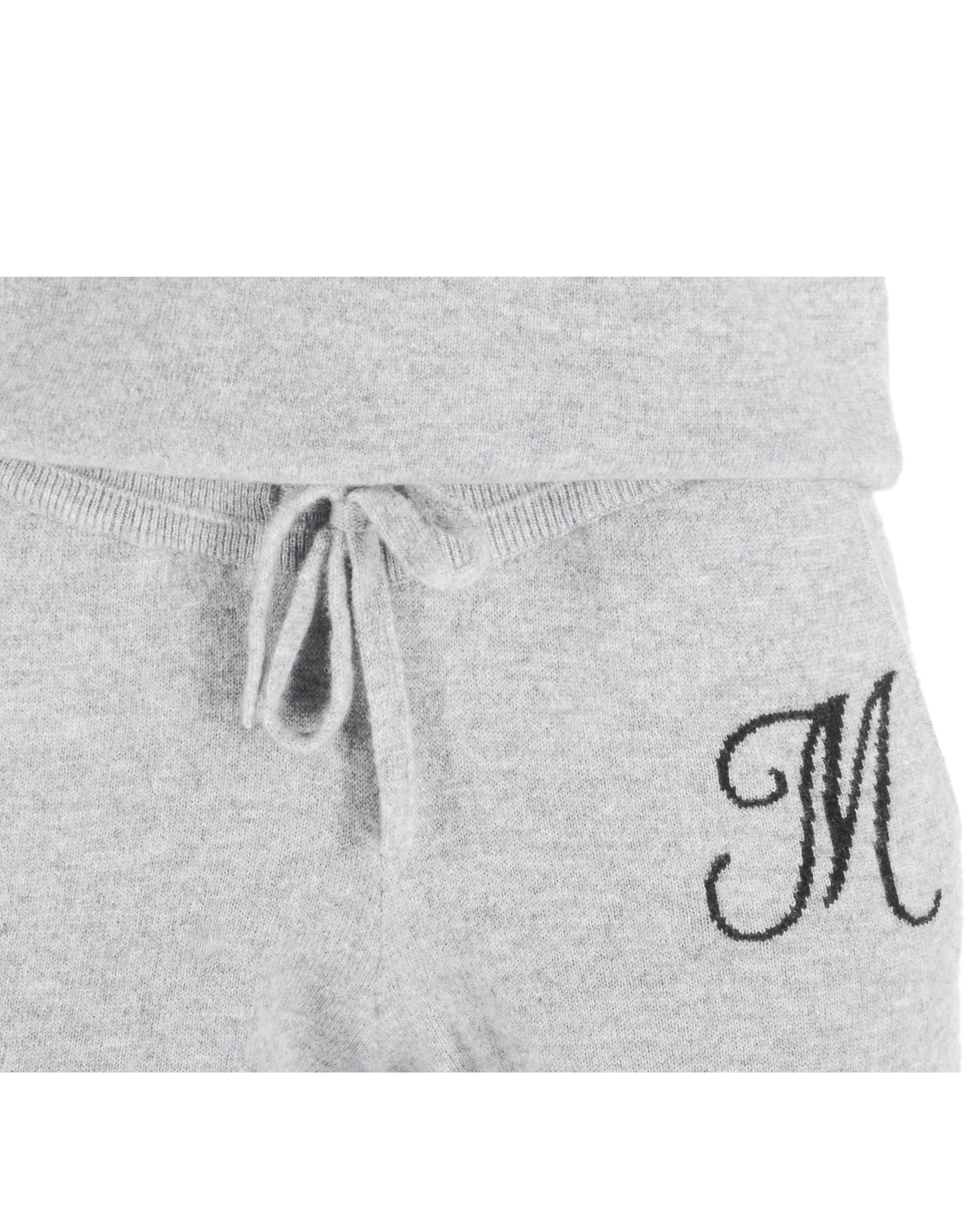 Pantaloni da tuta in cashmere - Grigio