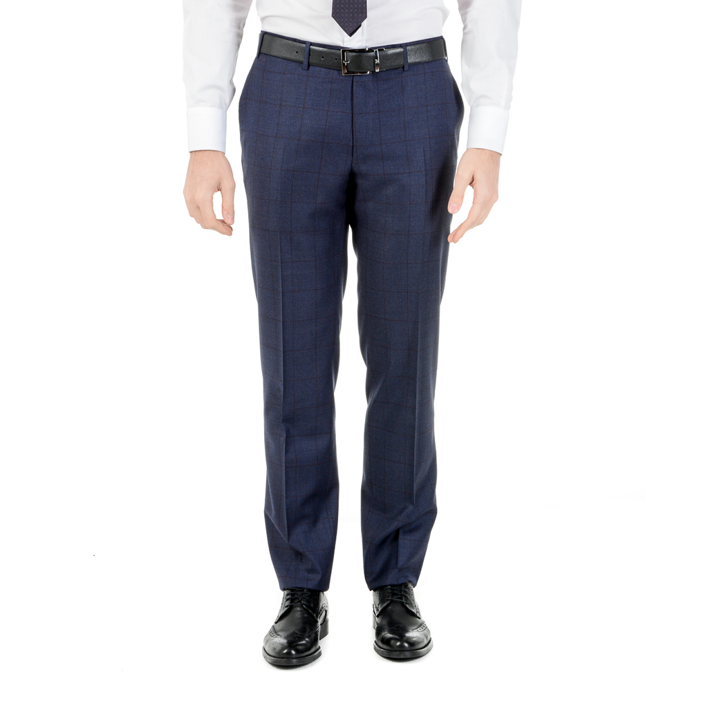 Abito da uomo Canali maniche lunghe blu scuro