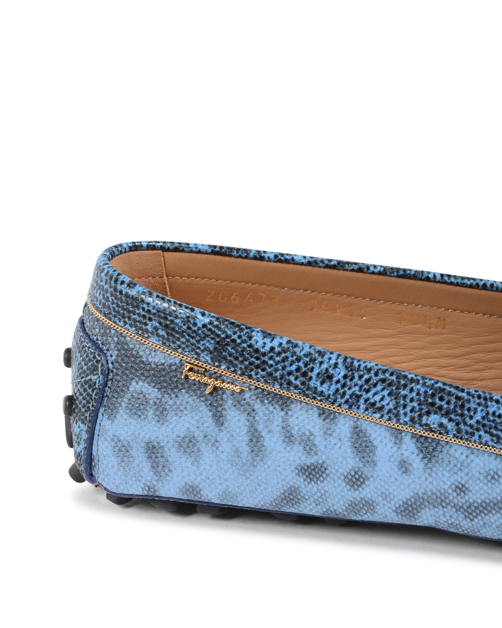 Salvatore Ferragamo Mocassini da donna blu chiaro MOVIE LUX