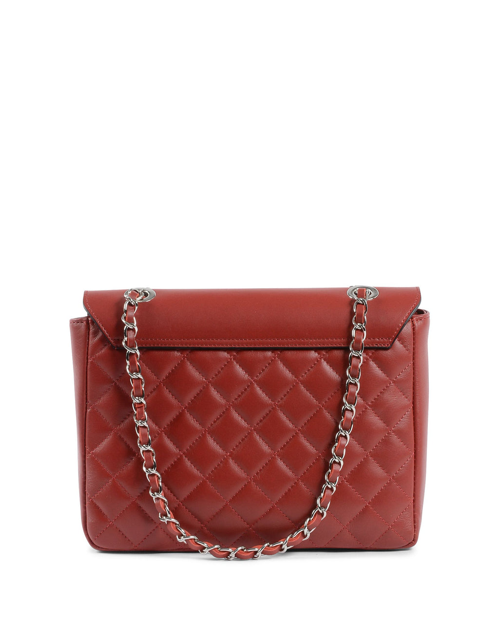 V Italia Borsa da donna rosso scuro V024-S SAUVAGE ROSSO INVERNALE
