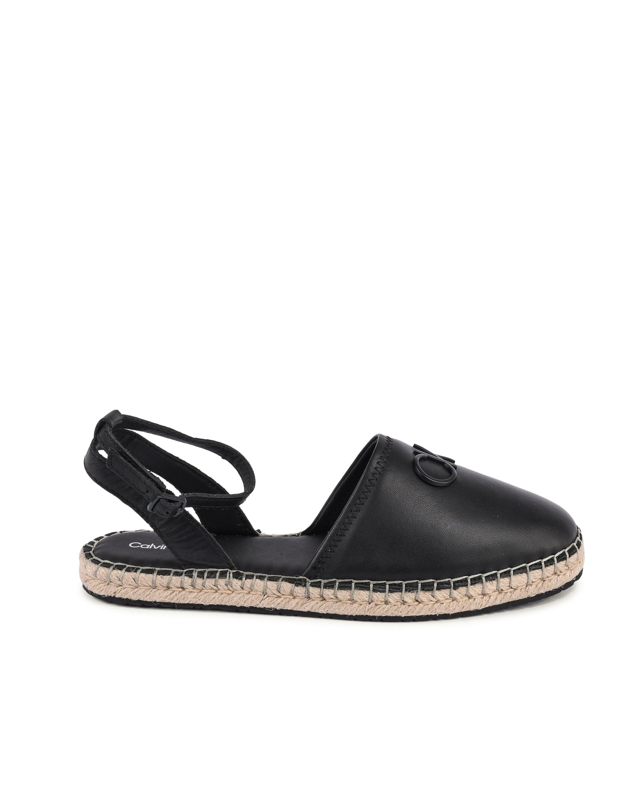 Espadrillas da donna Calvin Klein nere HW0HW01459BEH