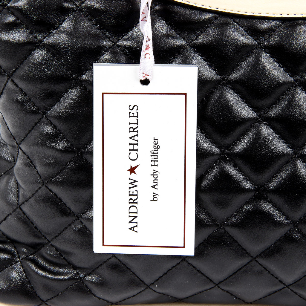 Borsa a mano da donna Andrew Charles nera HOPE