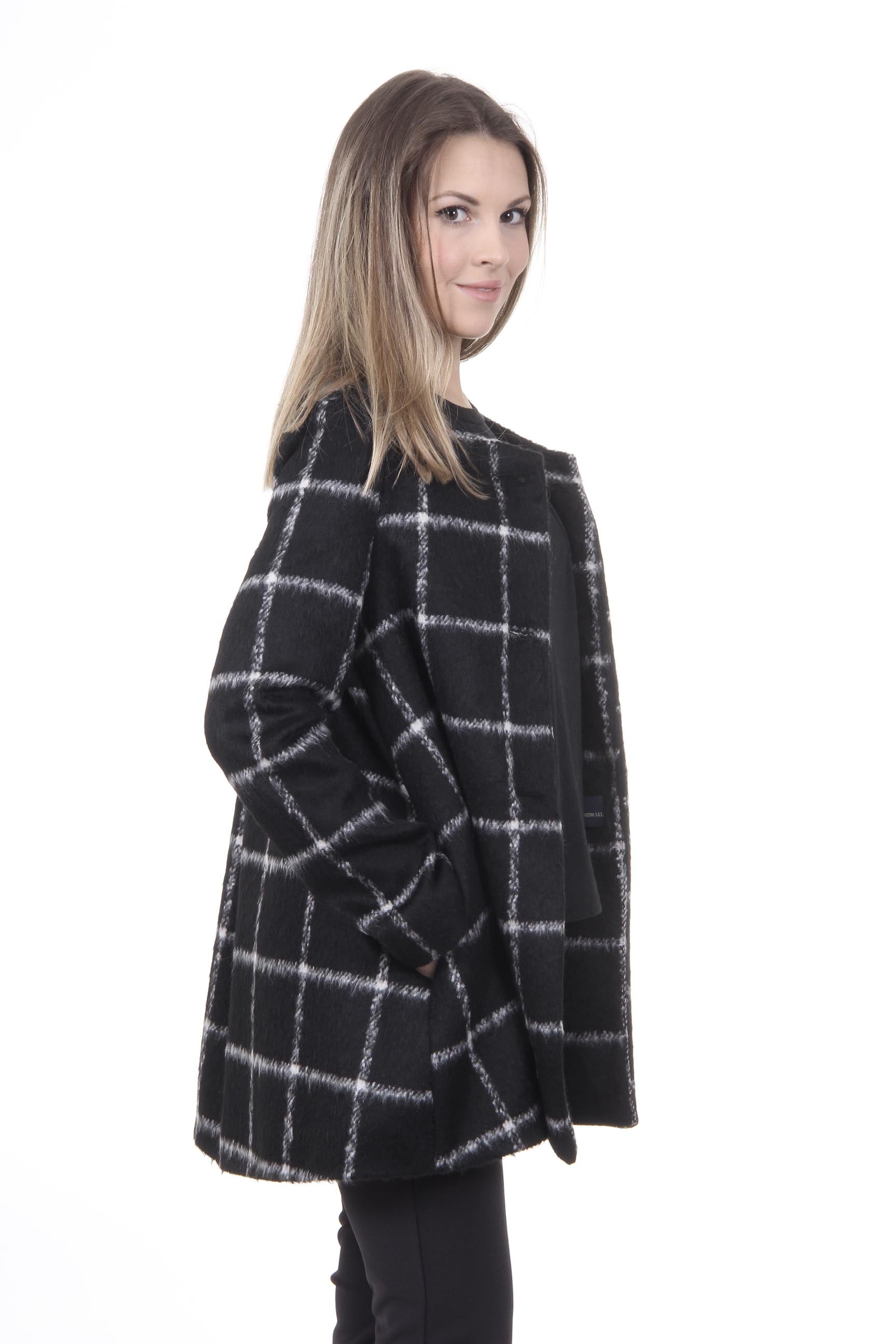 Cappotto da donna V 1969 Italia CAPPOTTO BAMBOLINA TESS. SARA NERO