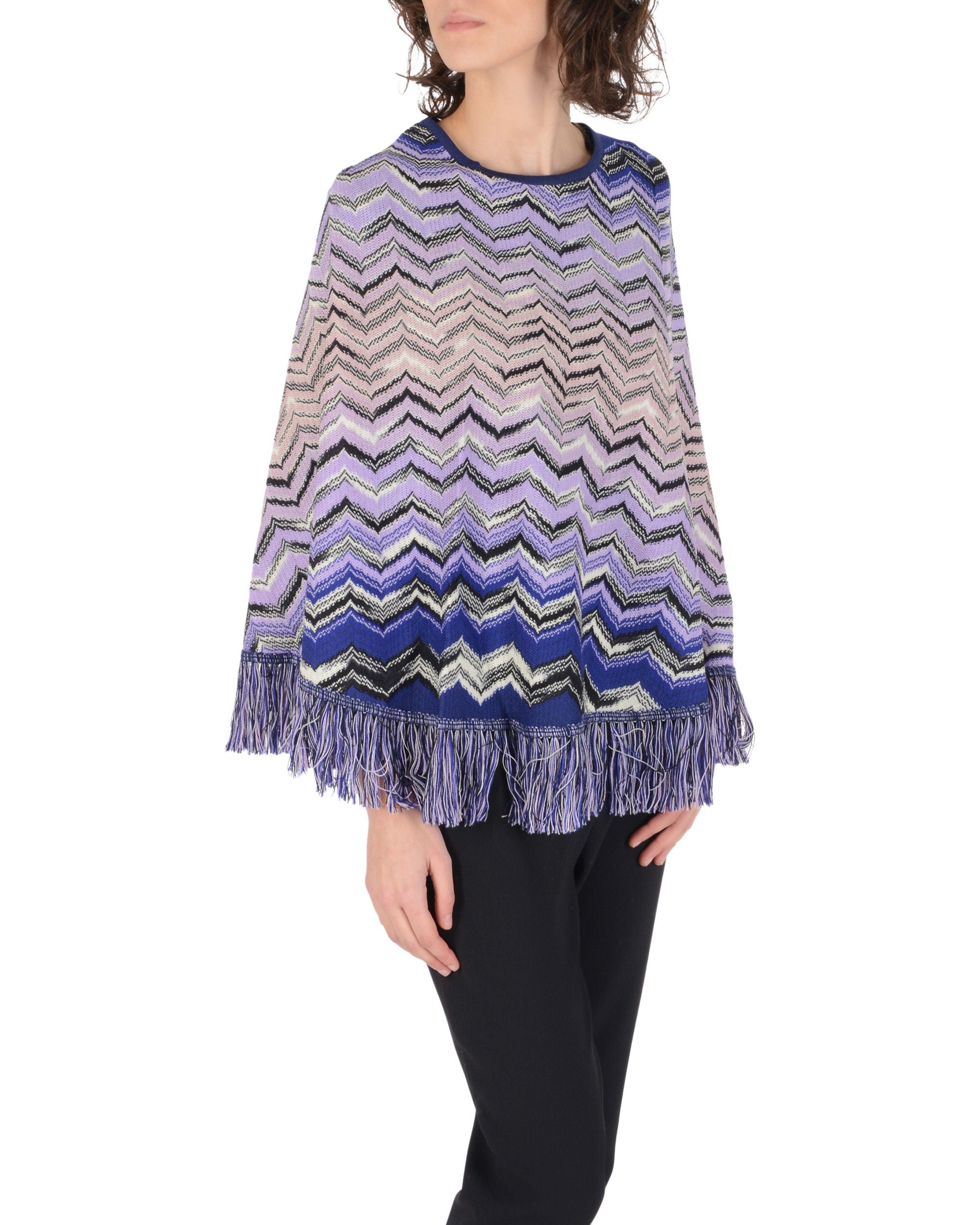 Missoni Donna Poncho Multicolore PO1FWOD63240003