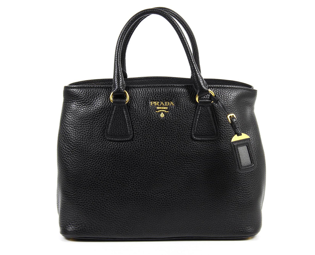 Borsa shopping Prada BN2794 Nero Vitello Daino