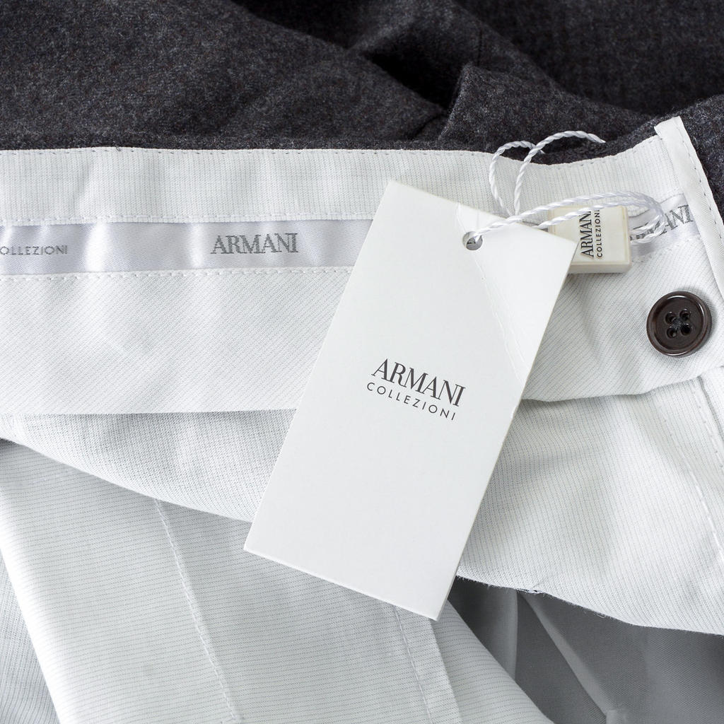 Pantaloni Armani Collezioni Uomo Grigi
