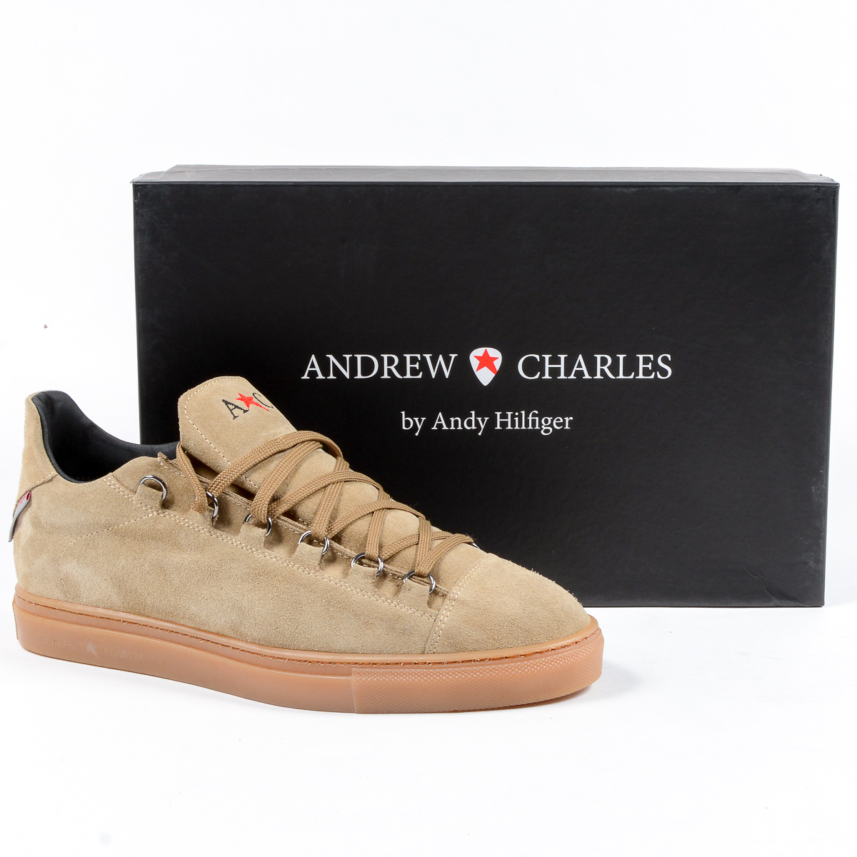 Andrew Charles Sneaker da uomo beige PRINCE