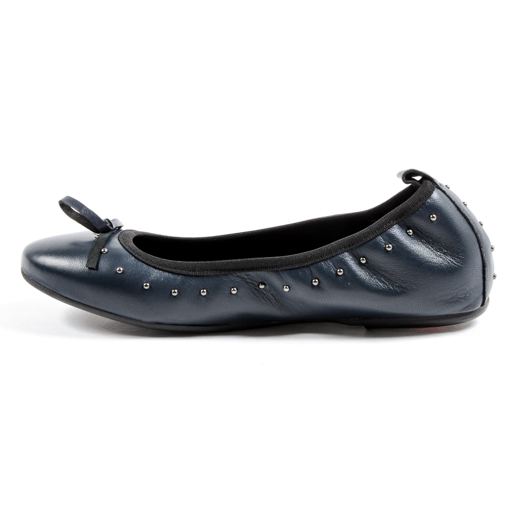 Andrew Charles Ballerina morbida da donna blu scuro ALICIA