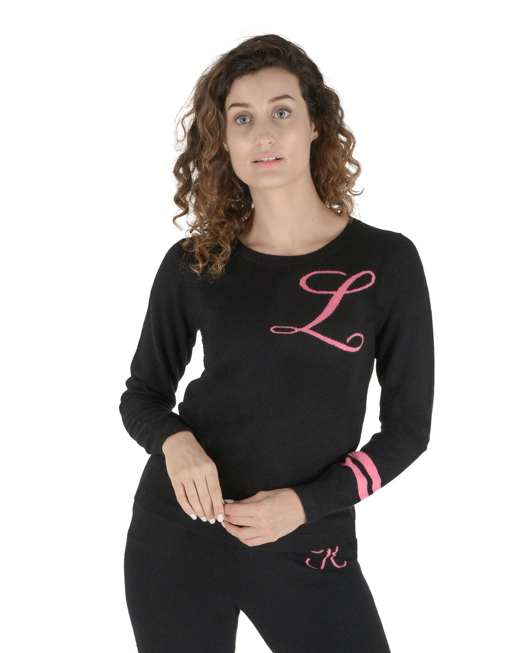 Maglione girocollo Dee Ocleppo STOCKBRIDGE NERO L