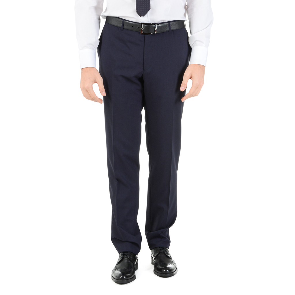 Corneliani Abito da uomo a maniche lunghe blu scuro Super 140's