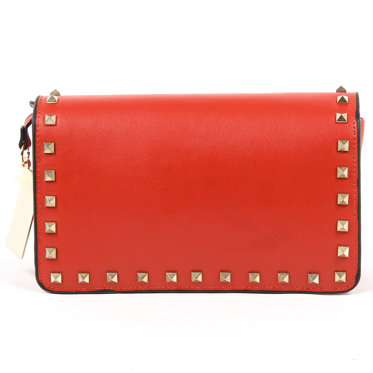 Borsa a mano da donna Andrew Charles rossa PAIGE