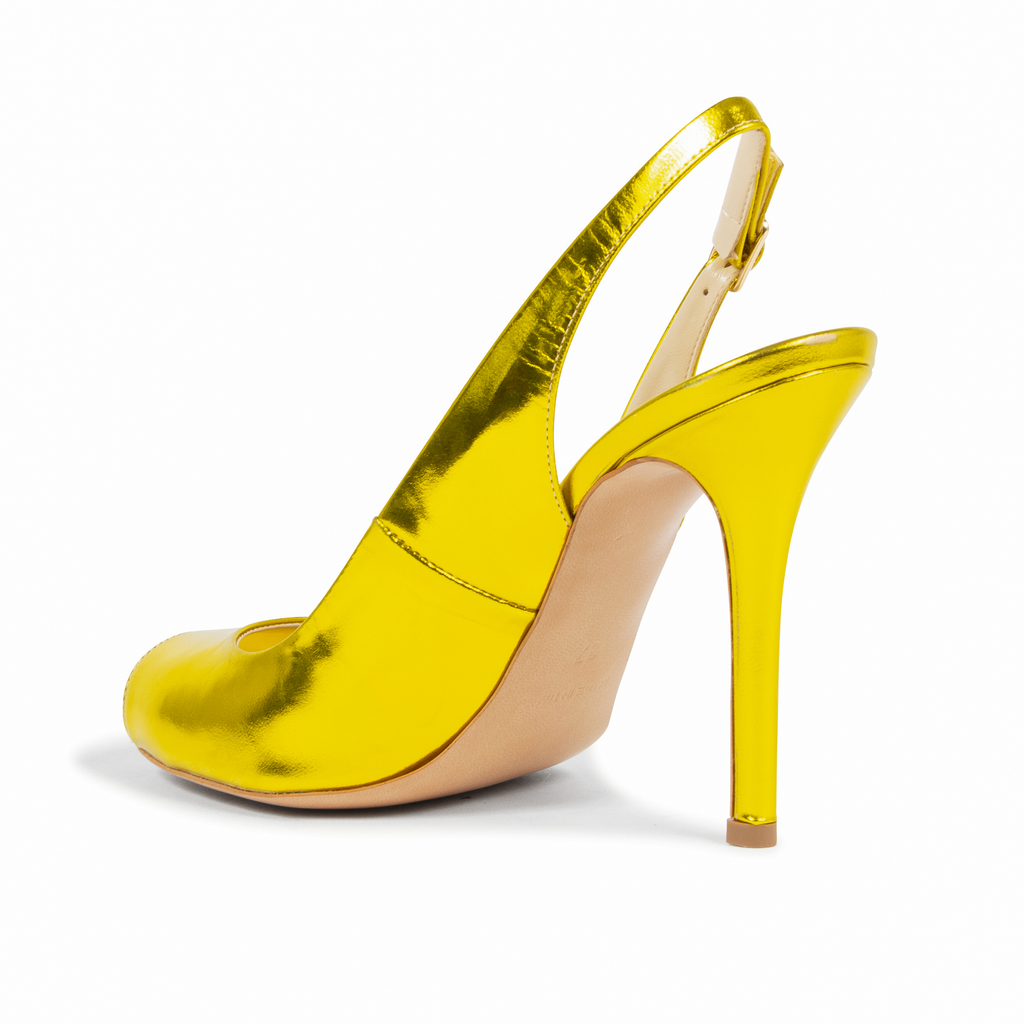 Sandalo Donna V1969 Italia Giallo 305 SPECCHIO GIALLO