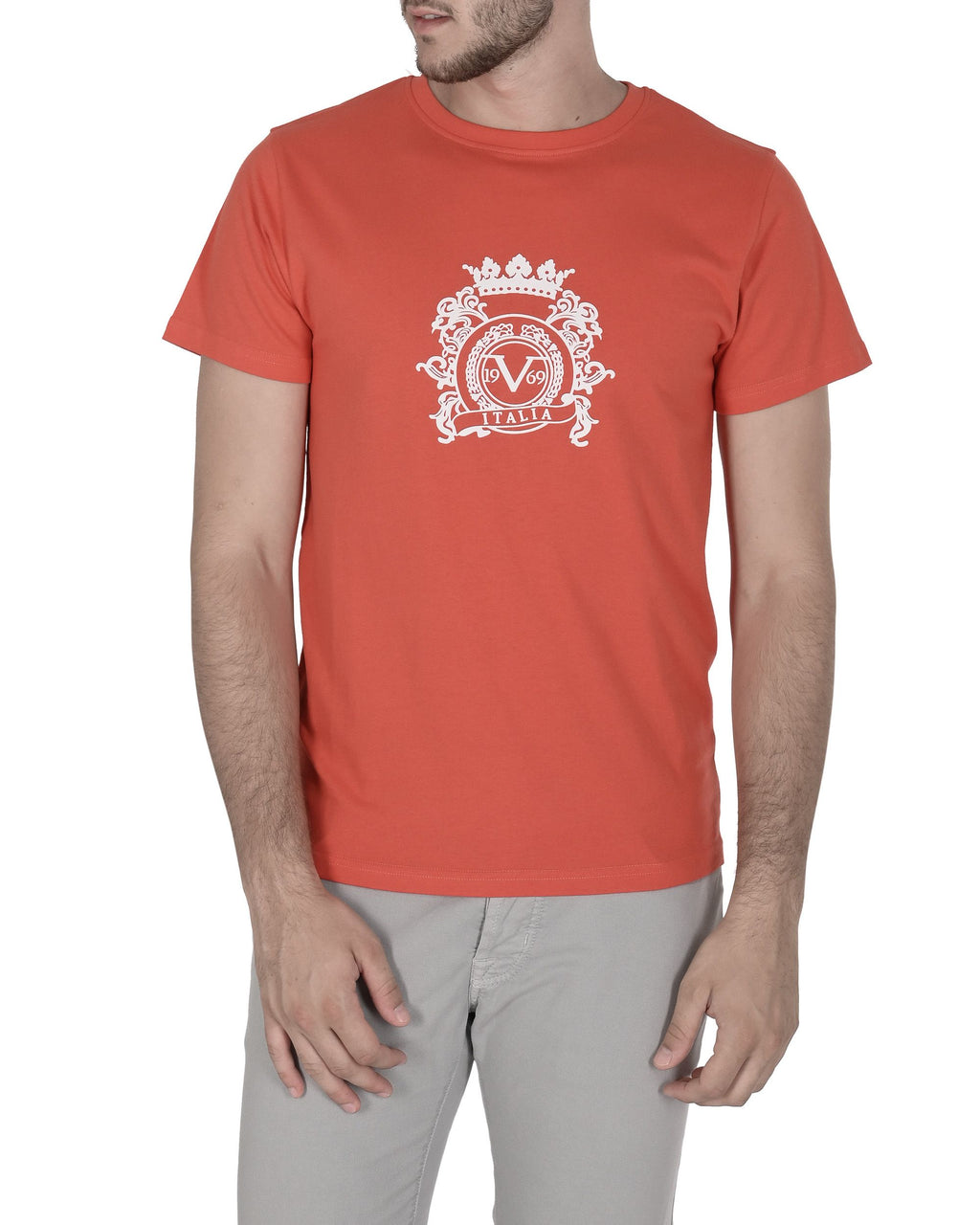 19V69 Italia T-Shirt Uomo VSC1MTS02 GRENADINE