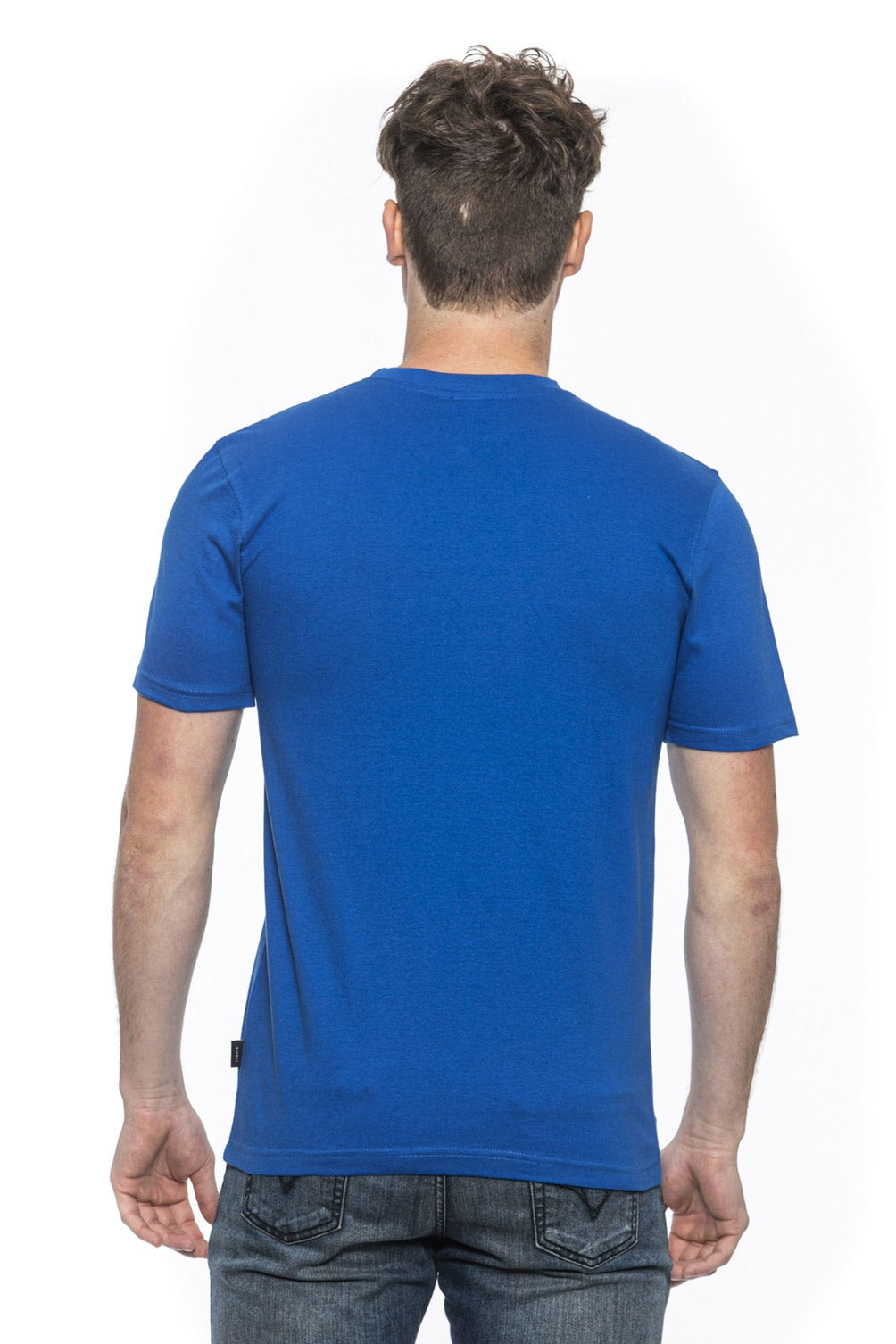 19V69 Italia T-Shirt Uomo Blu MIKE ROYAL BLUE