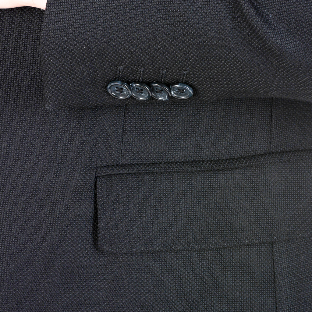 Giacca da uomo Luciano Di Martina a maniche lunghe blu scuro