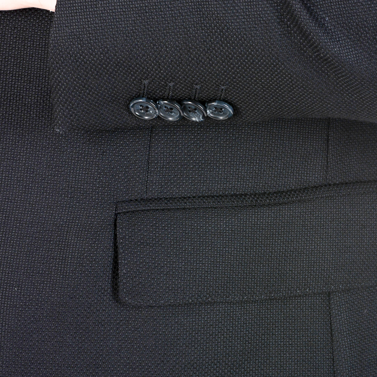 Giacca da uomo Luciano Di Martina a maniche lunghe blu scuro