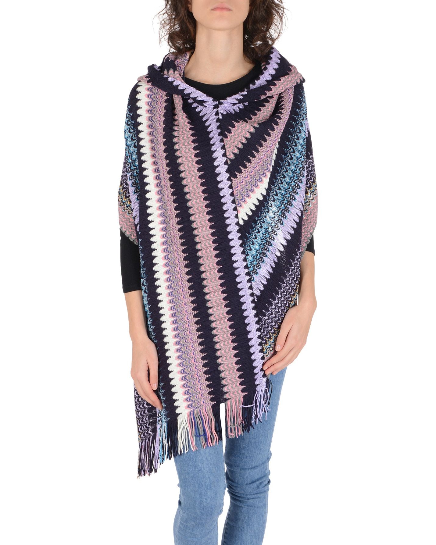 Missoni Donna Poncho Multicolore 4P8FWMD66880002