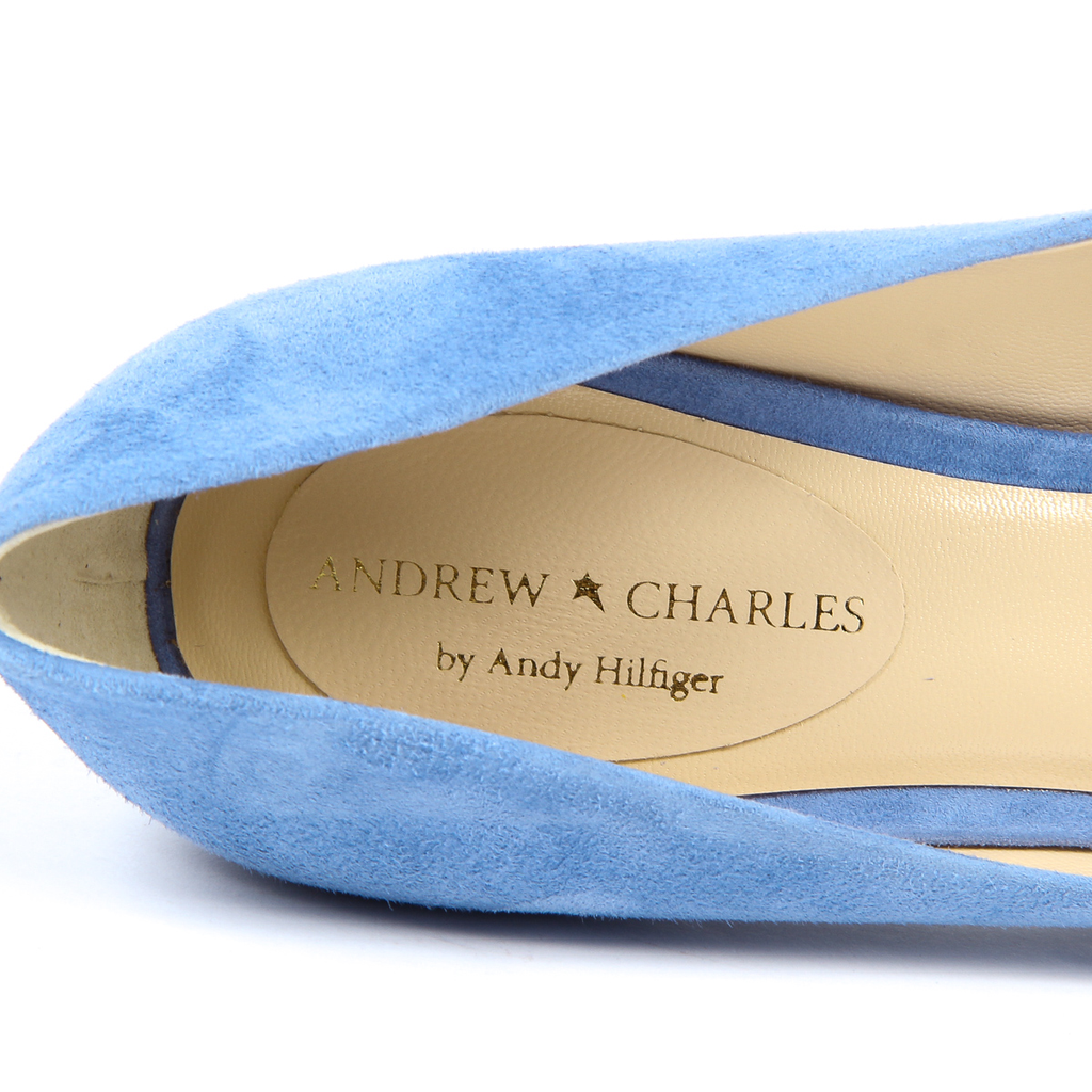 Andrew Charles By Andy Hilfiger Scarpe da donna con tacco blu MEMPHIS