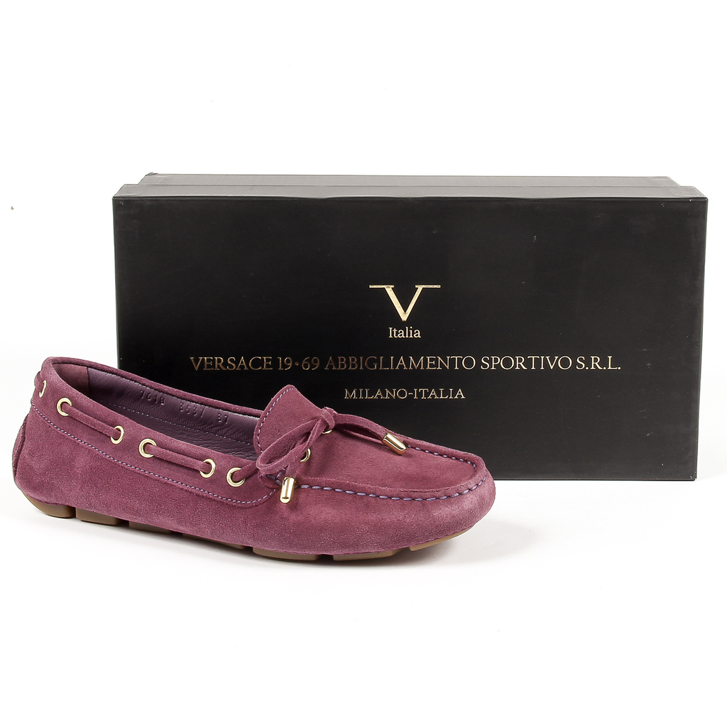 V 1969 Italia Mocassini da donna viola CRETA