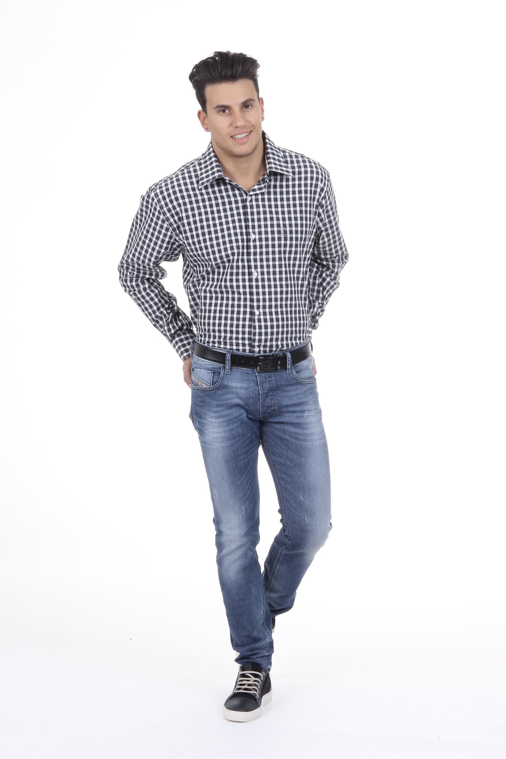 V 1969 Italia Camicia da uomo moderna classica 377 VAR. 216