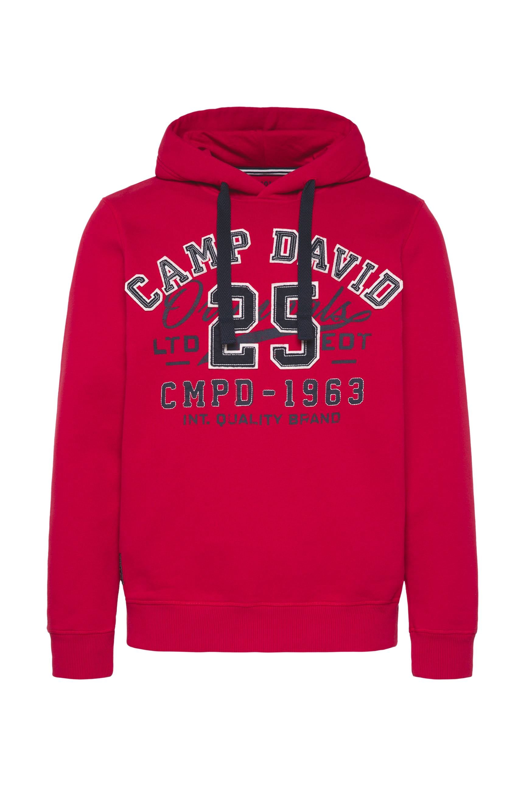 Felpa con cappuccio da uomo Camp David