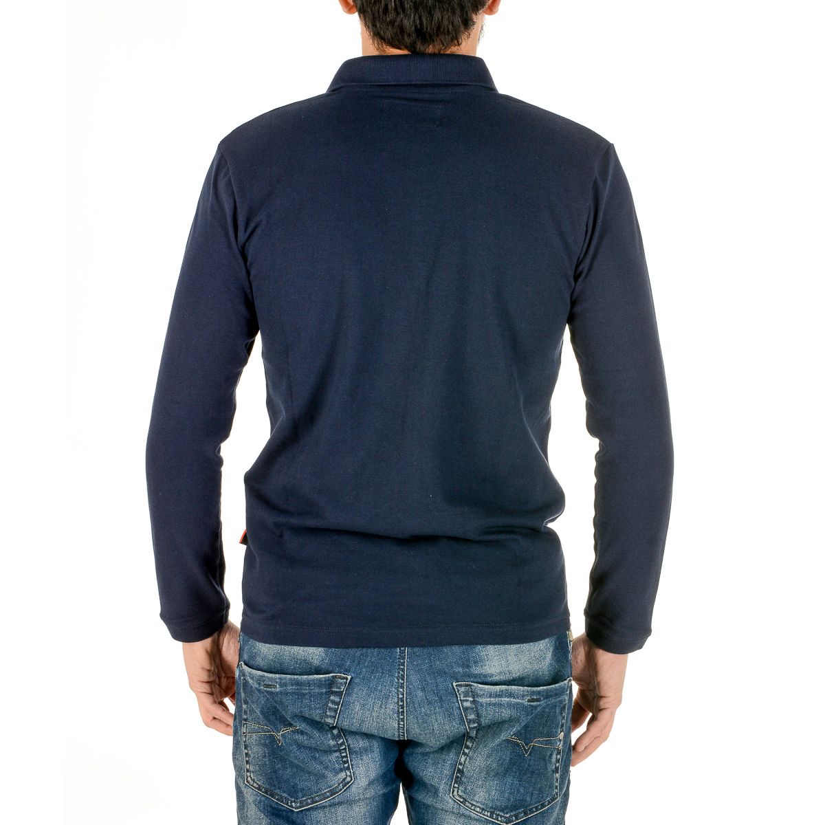 Polo da uomo Andrew Charles By Andy Hilfiger PT160 32001 ALABAMA NAVY
