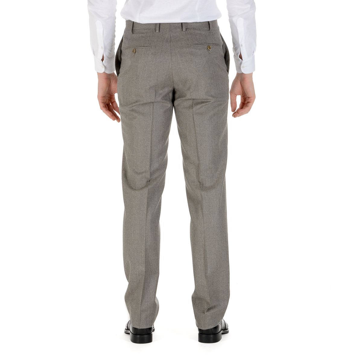 Pantaloni da uomo Canali grigi