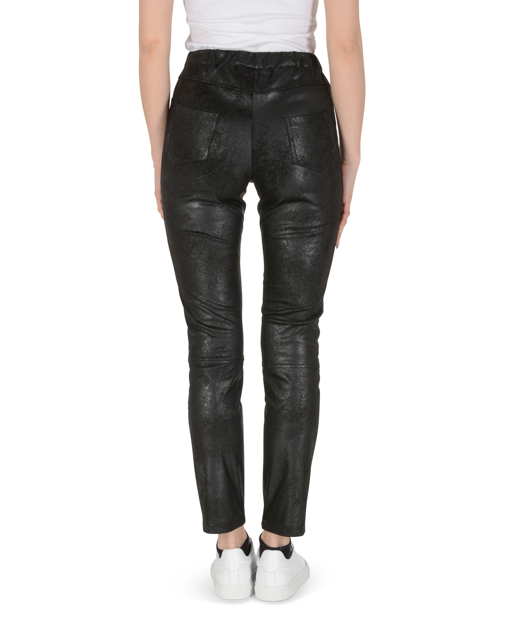19V69 Italia Pantaloni Donna Nero TASCHE BLACK