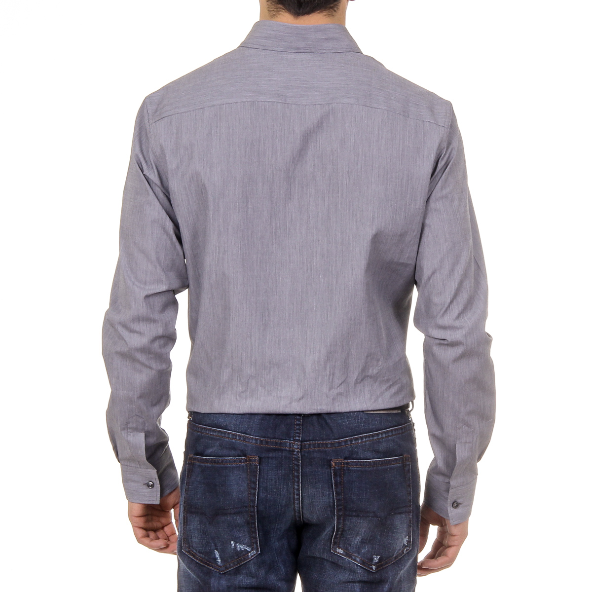 Camicia da uomo Ufford & Suffolk Polo Club USC02 B2 NERO