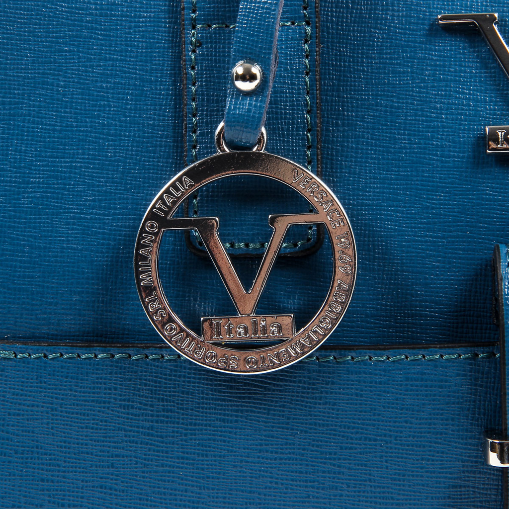Borsa da donna V 1969 Italia V006-S SAFFIANO PETROLIO