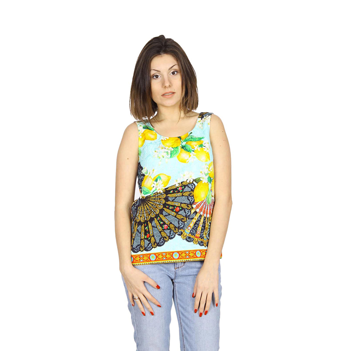 Canotta da donna Dolce & Gabbana F7O66T FPMQ1 X0800