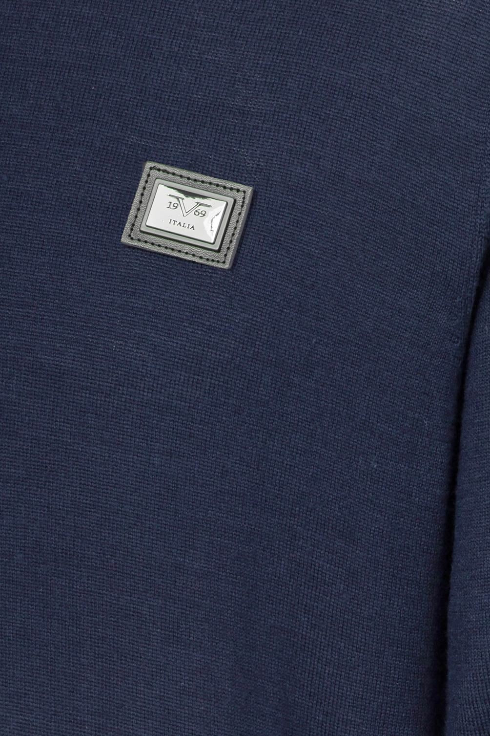 19V69 Italia Maglione Uomo Blu Navy MATTHIAS BLU NAVY