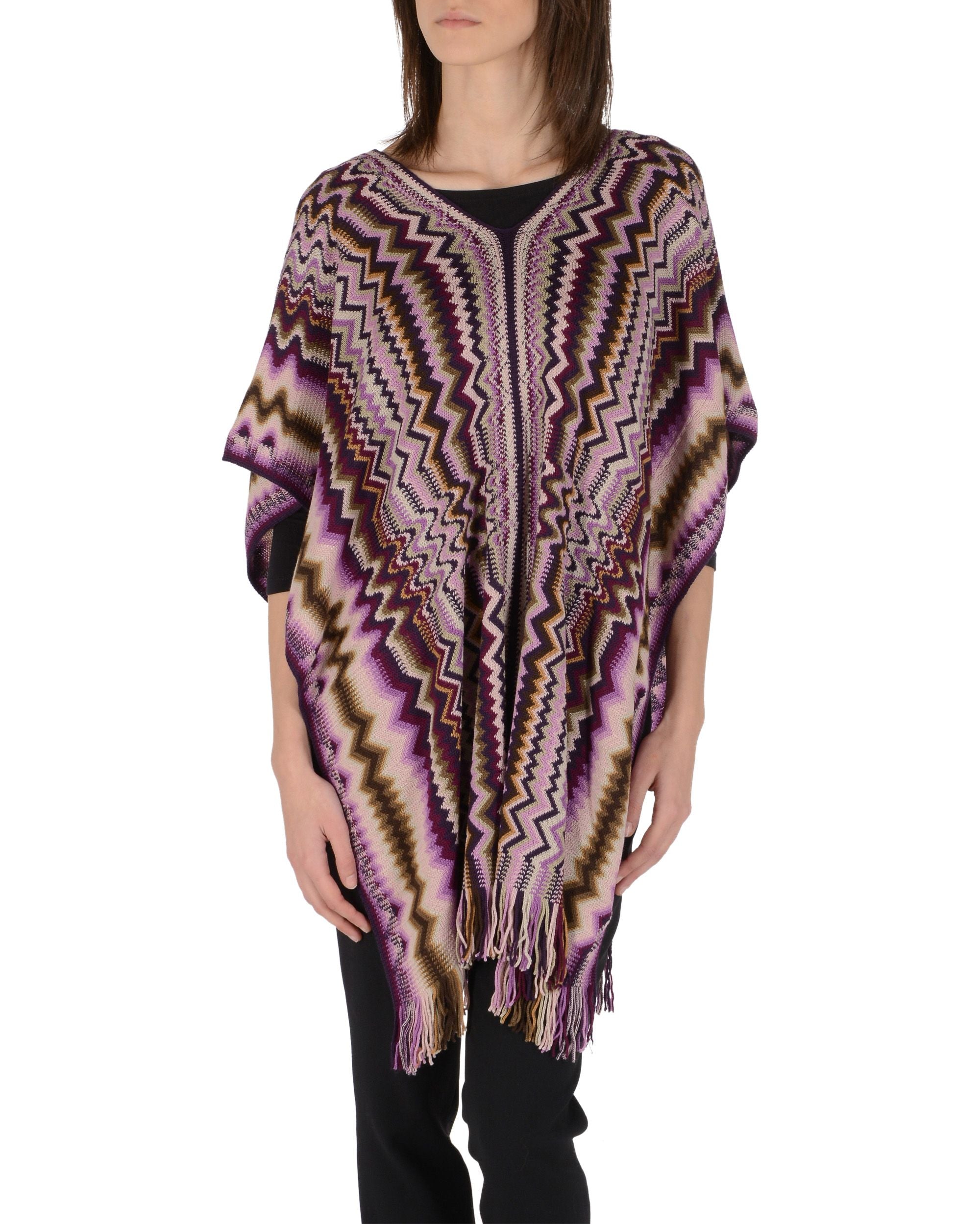 Missoni Donna Poncho Multicolore PO59WMD57980003