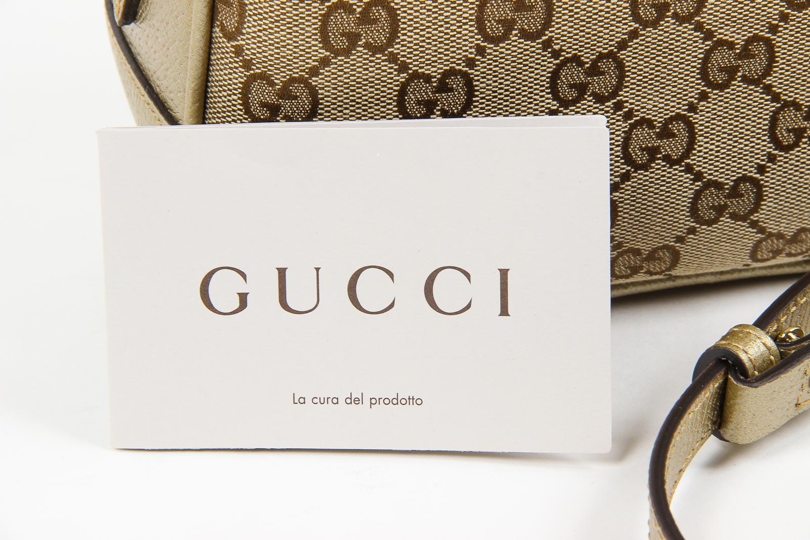 Borsa a mano Gucci Bree Original GG Canvas Mini Messenger da donna