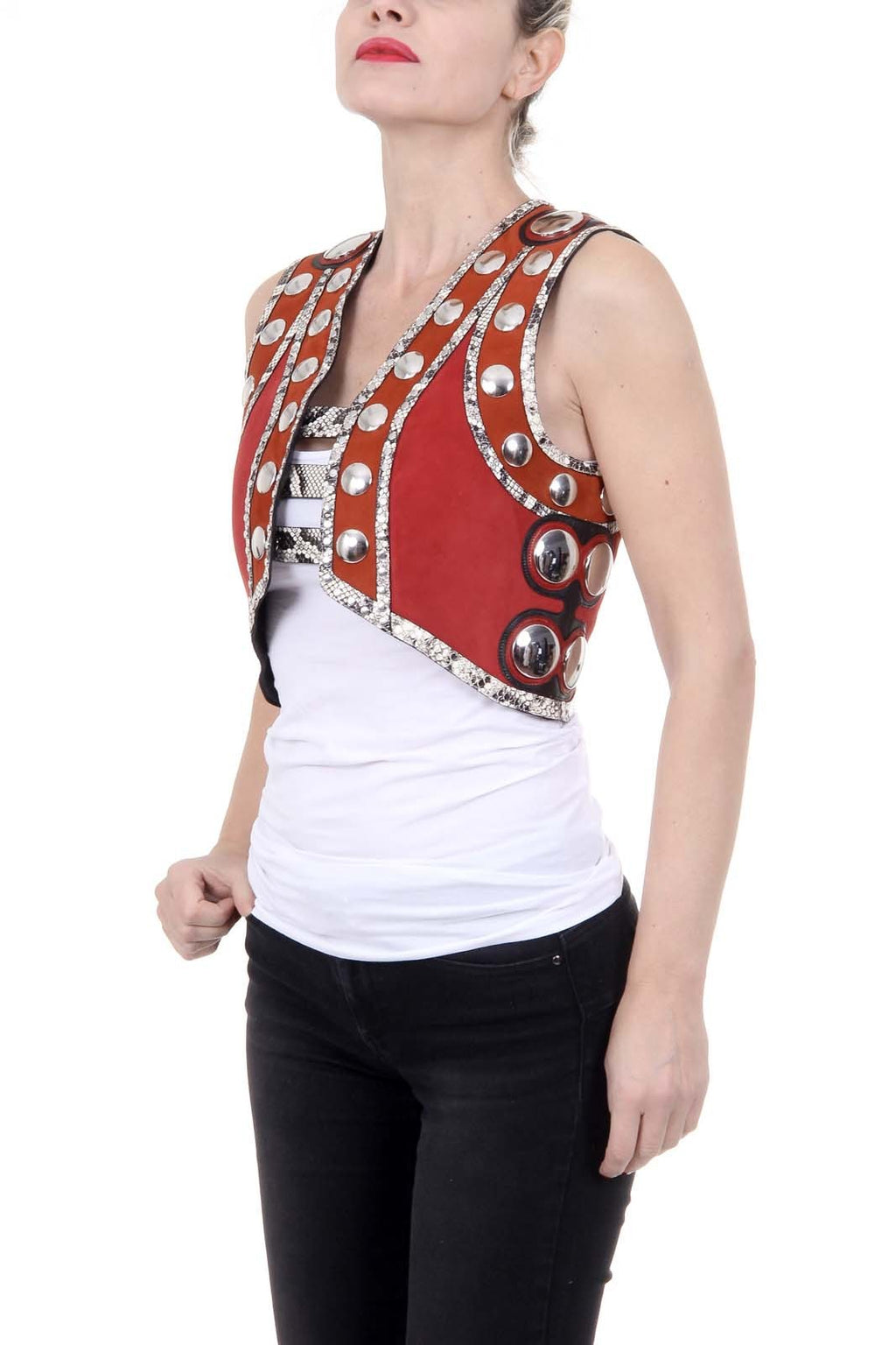 Roberto Cavalli Gilet da donna CQP600 PC119 D5412