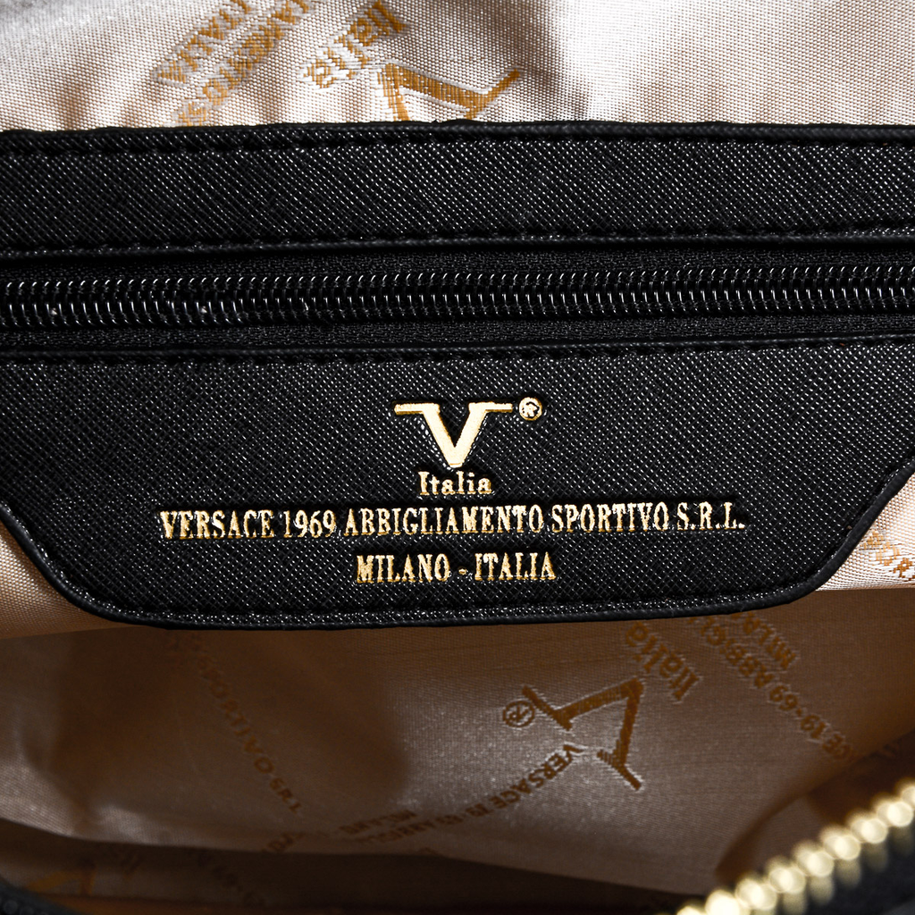 V 1969 Italia Borsa da donna nera GIL