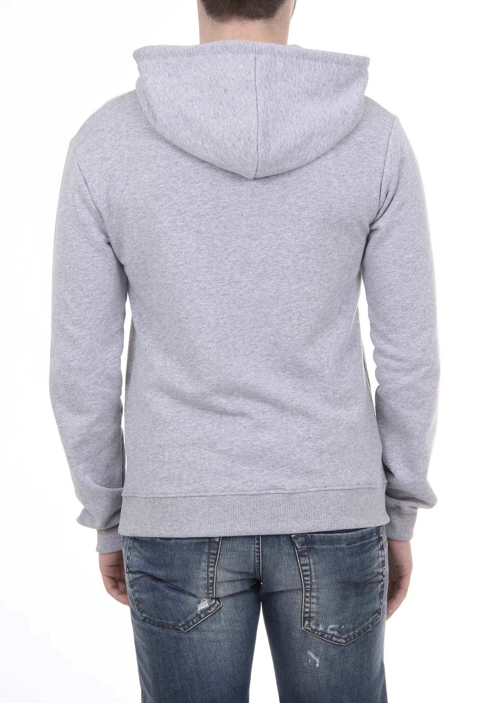 Felpa con cappuccio da uomo V 1969 Italia ART. 4467 GRIGIO CHIARO