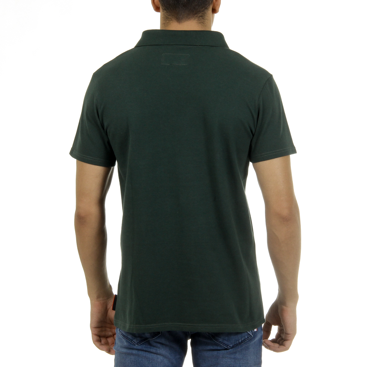 Andrew Charles Polo da uomo a maniche corte verde SEMELO