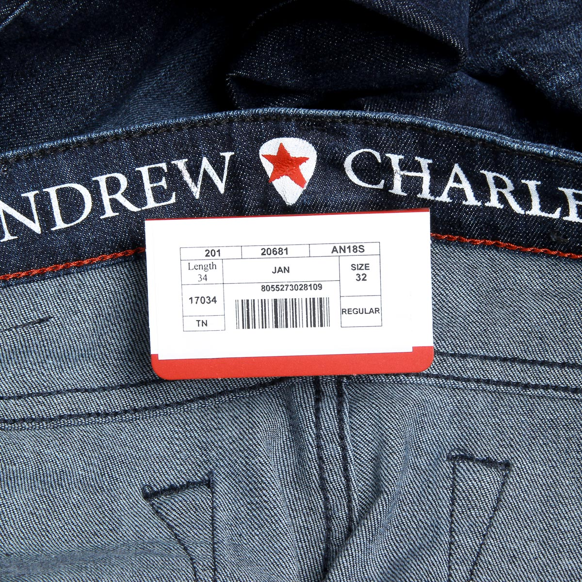 Jeans da uomo Andrew Charles Denim JAN