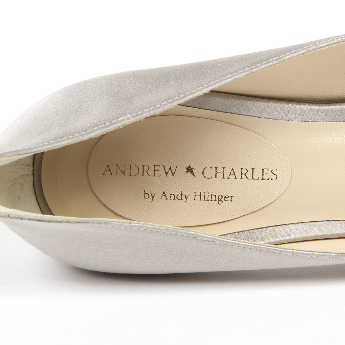 Andrew Charles By Andy Hilfiger Scarpe da donna con tacco grigio MEMPHIS