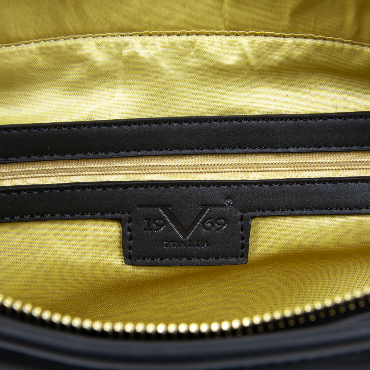 V 1969 Italia Borsa da donna nera AGATA