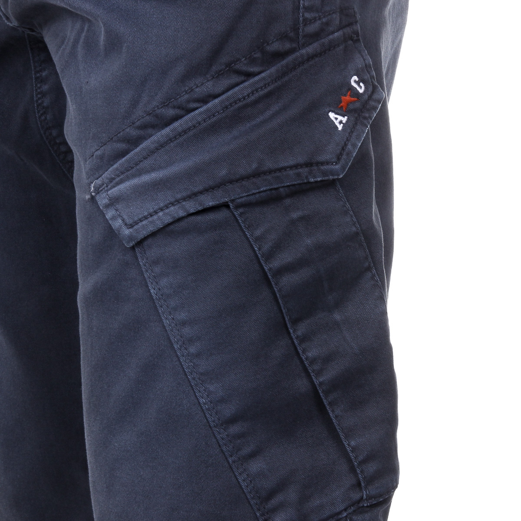 Pantaloncini da uomo Andrew Charles blu JAKO