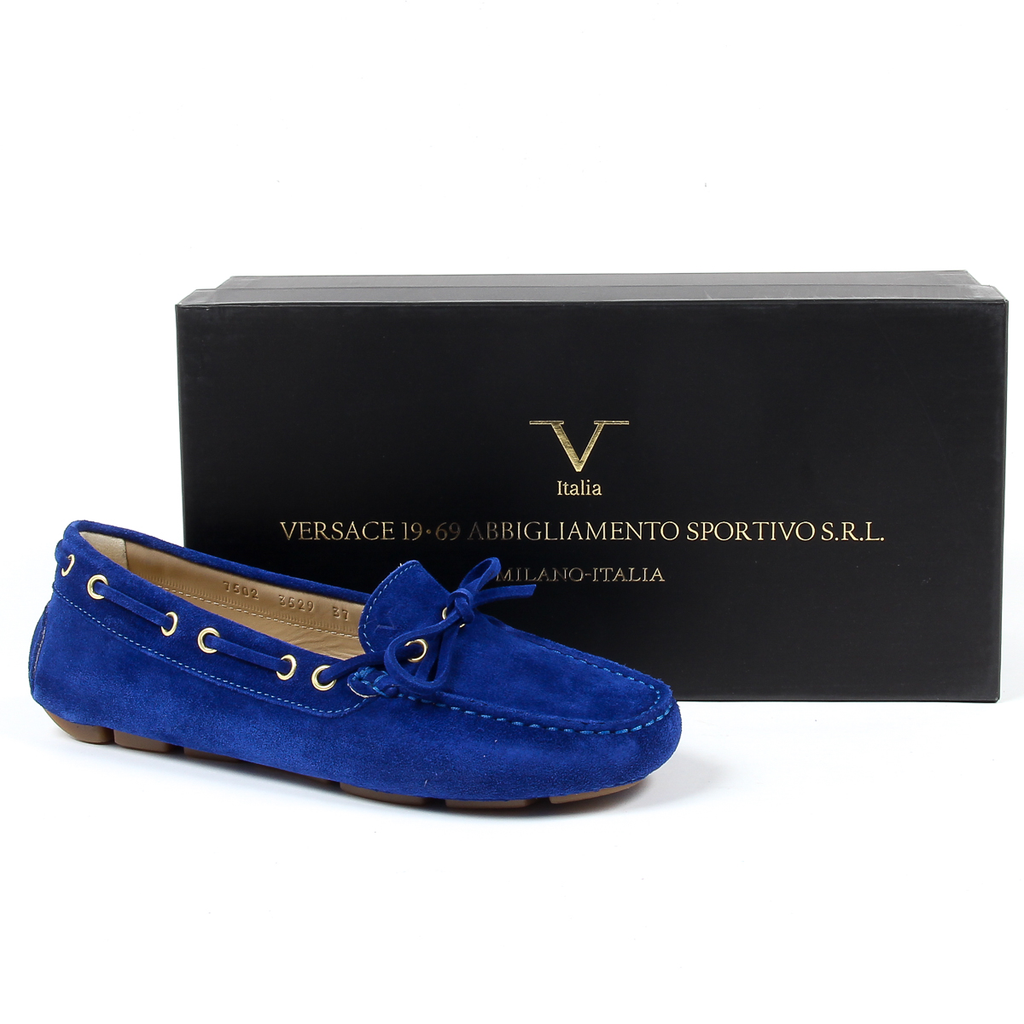 V 1969 Italia Mocassino da donna blu PISA