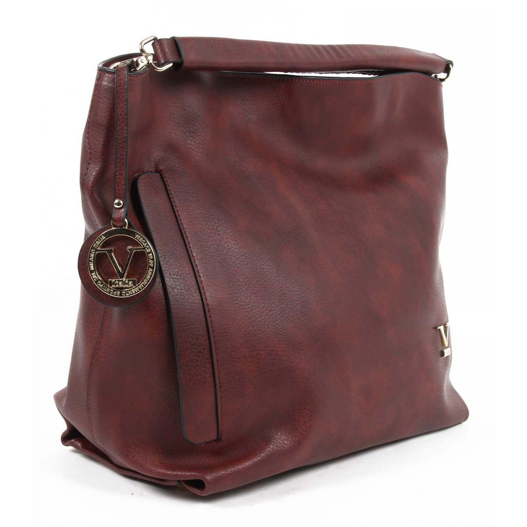 V 1969 Italia Borsa da donna VE06 CLARET RED